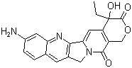 CAS # 109581-97-7, 8-Amino-4-ethyl-4-hydroxy-1H-pyrano[3',4':6,7]indolizino[1,2-b]quinoline-3,14(4H,12H)-dione