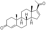 structure of CAS# 1096-38-4, 16-去氢黄体酮