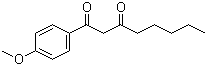 1-(4-甲氧基苯基)-1,3-辛二酮分子结构 (CAS 1097121-69-1)