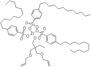 锆偶联剂 LZ 09分子结构 (CAS 109766-35-0)