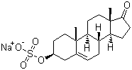 structure of CAS# 1099-87-2, 去氢表雄酮硫酸钠