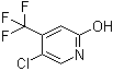 structure of CAS# 109919-31-5, 5-氯-2-羟基-4-三氟甲基吡啶