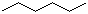 Hexane molecular structure (CAS 110-54-3)