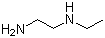 N-乙基乙二胺分子结构 (CAS 110-72-5)