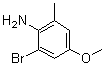 structure of CAS# 1100394-71-5, 2-溴-4-甲氧基-6-甲基苯胺