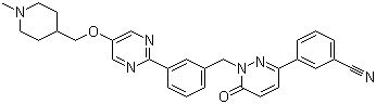structure of CAS# 1100598-32-0, EMD-1214063