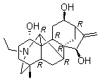 12-表欧乌头碱分子结构 (CAS 110064-71-6)