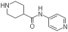 structure of CAS# 110105-35-6, N-(吡啶-4-基)哌啶-4-甲酰胺