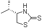 (R)-4-异丙基噻唑啉-2-硫酮分子结构 (CAS 110199-16-1)