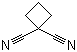 1,1-环丁烷二甲腈分子结构 (CAS 110220-15-0)