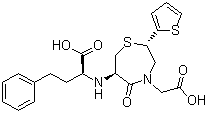 structure of CAS# 110221-53-9, Temocaprilat