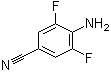 structure of CAS# 110301-23-0, 4-Amino-3,5-difluorobenzonitrile