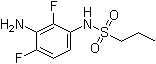 N-(3-氨基-2,4-二氟苯基)丙烷磺酰胺分子结构 (CAS 1103234-57-6)