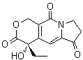 (4S)-4-Ethyl-7,8-dihydro-4-hydroxy-1H-pyrano[3,4-f]indolizine-3,6,10(4H)-trione molecular structure (CAS 110351-94-5)