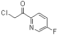 2-氯-1-(5-氟-2-吡啶基)乙酮分子结构 (CAS 1104606-44-1)