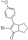 CAS # 1104635-01-9, 2-Bromo-3-(4-methoxyphenyl)-4,5,6,6a-tetrahydro-3aH-pentalen-1-one