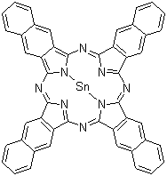 structure of CAS# 110479-58-8, 2,3-萘酞菁锡(II)