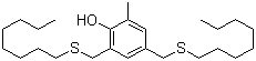 4,6-二(辛硫甲基)邻甲酚分子结构 (CAS 110553-27-0)