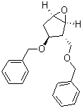 (1S,2R,3S,5R)-3-(苯甲氧基)-2-[(苯甲氧基)甲基]-6-氧杂双环[3.1.0]己烷分子结构 (CAS 110567-22-1)