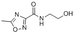 CAS # 110578-73-9, Metronidazole Impurity 14, N-(2-hydroxyethyl)-5-methyl-1,2,4-oxadiazole-3-carboxamide