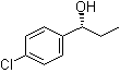 (alphaR)-4-氯-alpha-乙基苯甲醇分子结构 (CAS 110611-21-7)
