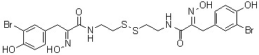Psammaplin A分子结构 (CAS 110659-91-1)