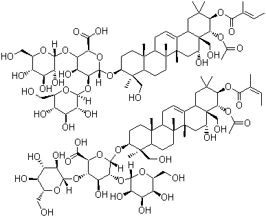 structure of CAS# 11072-93-8, beta-七叶素