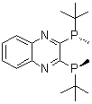 2,3-二[(S)-(叔丁基)甲基膦基]喹喔啉分子结构 (CAS 1107608-80-9)