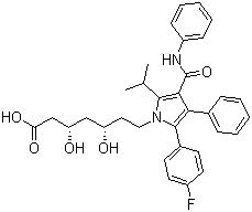 structure of CAS# 110862-48-1, Atorvastatin