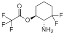 (1S,2R)-2-氨基-3,3-二氟环己烷-1-醇2,2,2-三氟乙酸盐分子结构 (CAS 1109284-52-7)
