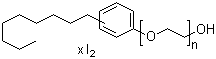 CAS 登录号：11096-42-7, 壬基酚聚氧乙烯醚与碘的络合物