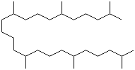 structure of CAS# 111-01-3, Squalane