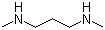 N,N'-二甲基-1,3-丙二胺分子结构 (CAS 111-33-1)