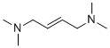 CAS # 111-52-4, N,N,N',N'-Tetramethyl-2-butene-1,4-diamine, (E)-N,N,N',N'-tetramethylbut-2-ene-1,4-diamine
