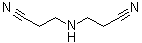 CAS # 111-94-4, Di(2-cyanoethyl)amine, IDPN, Iminobis(propionitrile), N,N-Bis(2-cyanoethyl)amine, NSC 7770, beta,beta'-Iminodipropionitrile