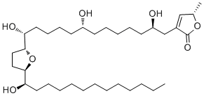 Annonacin molecular structure (CAS 111035-65-5)