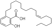 structure of CAS# 111047-30-4, 银杏酸 17:1
