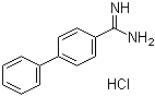 structure of CAS# 111082-23-6, 联苯-4-甲脒单盐酸盐