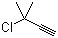 3-氯-3-甲基-1-丁炔分子结构 (CAS 1111-97-3)