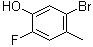structure of CAS# 1111096-04-8, 5-溴-2-氟-4-甲基苯酚