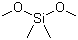 二甲基二甲氧基硅烷分子结构 (CAS 1112-39-6)