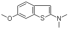 2-N,N-二甲基氨基-6-甲氧基苯并[b]噻吩分子结构 (CAS 111359-29-6)