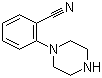 1-(2-氰基苯基)哌嗪分子结构 (CAS 111373-03-6)