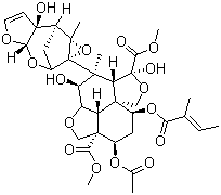 印楝素分子结构 (CAS 11141-17-6)