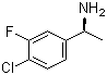 structure of CAS# 1114559-14-6, (R)-1-(4-氯-3-氟苯基)乙胺