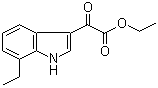 7-乙基-alpha-氧代-1H-吲哚-3-乙酸乙酯分子结构 (CAS 111478-90-1)