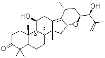 25-脱水泽泻醇 F分子结构 (CAS 1114895-01-0)