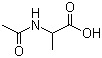 structure of CAS# 1115-69-1, N-Acetyl-DL-alanine