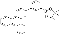 structure of CAS# 1115639-92-3, (3-(Triphenylen-2-yl)phenyl)boronic acid pinacol ester