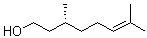 structure of CAS# 1117-61-9, (R)-3,7-二甲基-6-辛烯-1-醇